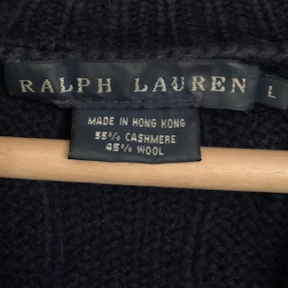 Ralph Lauren Shawl Collar Cashmere Cardigan.